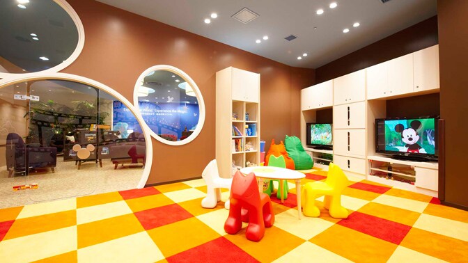 The Kids Clubhouse at the Tokyo Model Showroom at Tokyo Disney Resort in Japan